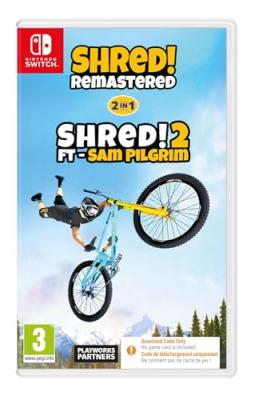 JUST FOR GAMES Shred! 2 ft Sam Pilgrim Remastered Edition Code in a Box Nintendo Switch 