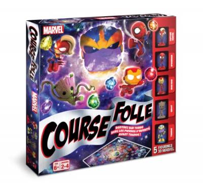 CARTAMUNDI Jeu d'ambiance  Course Folle Avengers