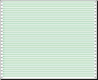 SIGEL  Papier listing, 375 mm x 12' (30,48 cm)