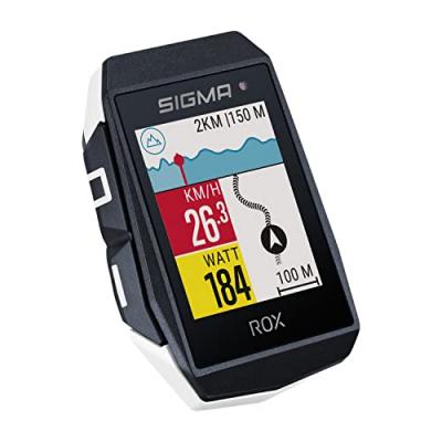 SIGMA  Rox 11.1 Evo Cycling Computer With Sensor Kit Blanc