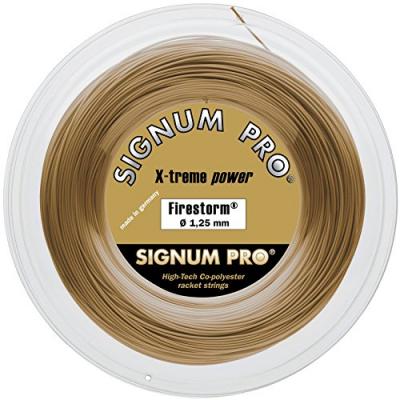 GENERIQUE Signum pro firestorm bobine cordage de tennis or 1,20 mm x 200 m