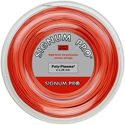 SIGNUM PRO  polyplasma bobine cordage de tennis orange 1,18 mm x 200 m 