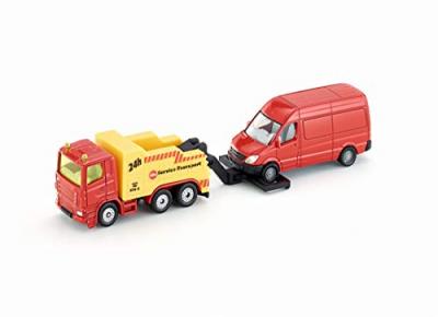 SIKU  D&eacute;panneuse Avec Voiture 1/64&egrave;me - V&eacute;hicule Miniature