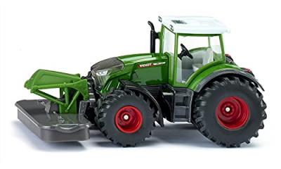 SIKU Miniature agricole  FENDT 942 VARIO AVEC FAUCHEUSE AVANT- 1/50 -