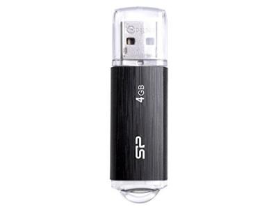 SILICON POWER  Ultima U02 lecteur USB flash 4 Go USB Type-A 2.0 Noir