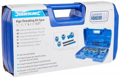 SILVERLINE Coffret de fili&egrave;res de plombier 13, 19, 25 et 32 mm  868556