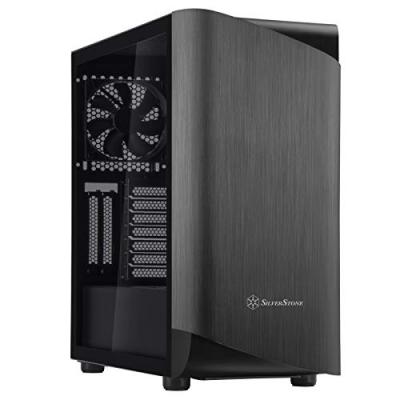 SILVERSTONE  seta a1 midi-tower, tempered glass - schwarz SST-SEA1TB-G