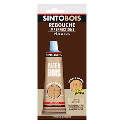 SINTO bois rebouche imperfections ls tube 80 g naturel