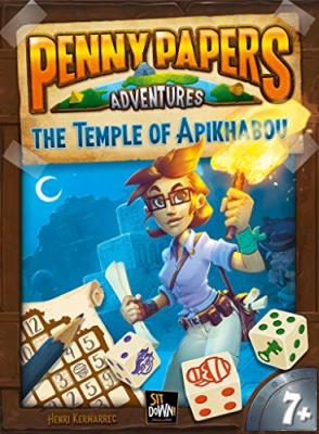 ATALIA JEUX Jeu de strat&eacute;gie Penny Papers Adventures The Temple of Apikhabou