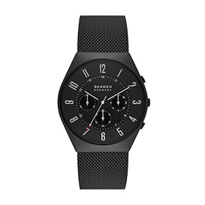 SKAGEN Montre Chronographe Homme  Grenen trendy cod. SKW6822  Noir