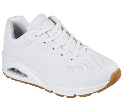 SKECHERS  pour femme. Street Uno Stand on Air chaussures blanches