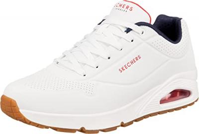 SKECHERS  pour homme. Sneakers Uno - Stand On Air blanc 