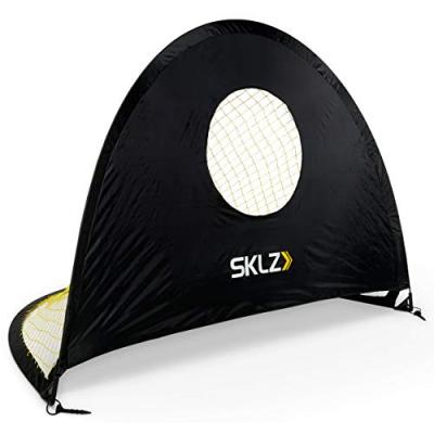 SKLZ  But de football escamotable de pr&eacute;cision 122x91,4 cm Noir