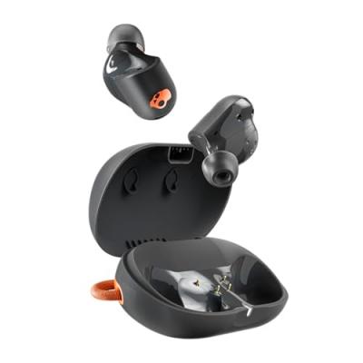 SKULLCANDY Ecouteurs  Sesh ANC avec r&eacute;duction active du bruit Bluetooth Noir et Orange