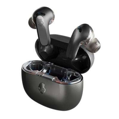 SKULLCANDY Ecouteurs sans fil Bluetooth  Rail ANC &agrave; r&eacute;duction de bruit Noir