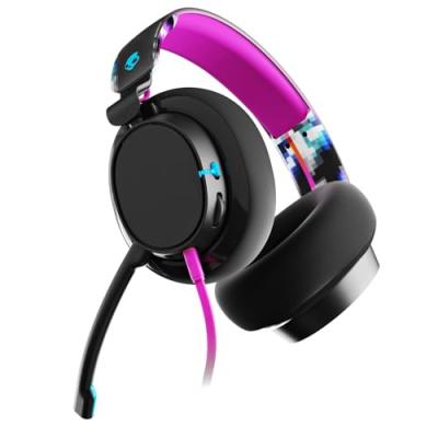 SKULLCANDY Casque Gaming filaire  Slyr Pro Multiplateforme Noir et Rose 