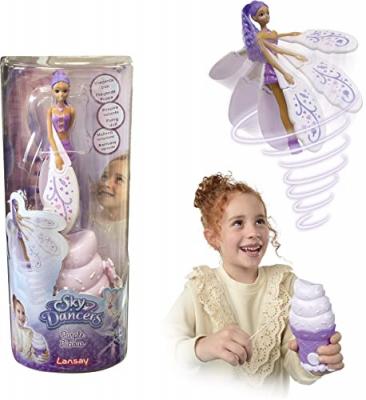 LANSAY Sky Dancers - Purple Licious - Poup&eacute;es A Fonction - Des 6 Ans - 