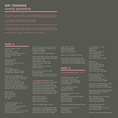  Eric Chenaux - Slowly Paradise [Vinyl]