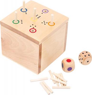 SMALL FOOT COMPANY Small foot jeu du cube en bois yeun