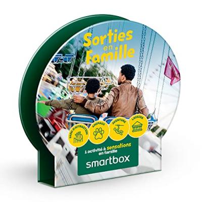 SMARTBOX Sorties en famille sensations -  Coffret Cadeau Multi-th&egrave;mes