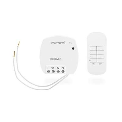 SMARTWARES Variateur encastrable avec t&eacute;l&eacute;commande  SH4-99560 230 V - 100 W port&eacute;e 30 m