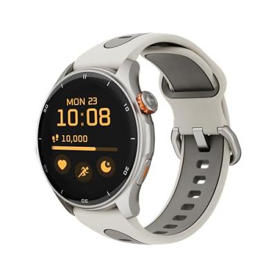 MYPHONE Montre Connect&eacute;e Sport avec Suivi sant&eacute; Appels Bluetooth Etanche 30m  Beige 