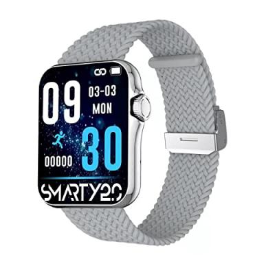 SMARTY 2.0 Montre connect&eacute;e NEW STANDING  Tissu Gris