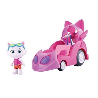 SMOBY Figurine Milady  avec Voiture Rose Les V&eacute;hicules Buffy