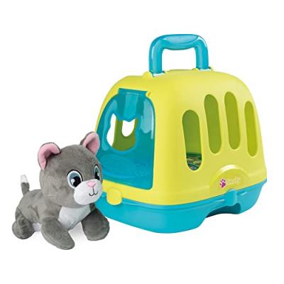 SMOBY Malette V&eacute;t&eacute;rinaire -  - Peluche chaton sonore - Accessoires inclus - Fabrication fran&ccedil;aise 