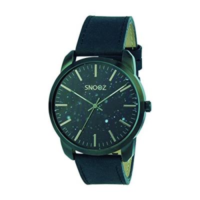  Snooz Homme Analogique Quartz Montre avec Bracelet en Cuir Saa1044-60