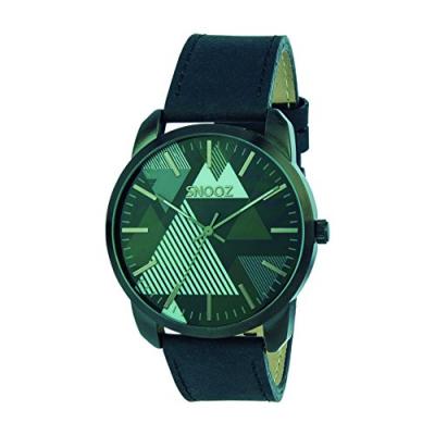  Snooz Homme Analogique Quartz Montre avec Bracelet en Cuir Saa1044-68