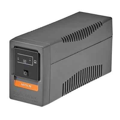 SOCOMEC  NeTYS PE Onduleur 4 Prises IEC320-C13 RJ45 650 VA/360 W Noir
