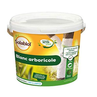 SOLABIOL Blanc arboricole seau -  - 3 L - Pour prot&eacute;ger les troncs des arbres fruitiers