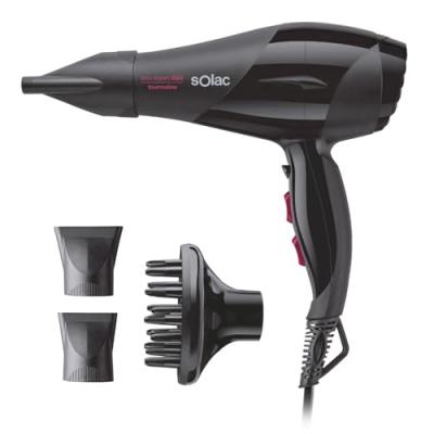 SOLAC S&egrave;che-cheveux  SP7170EXPERT 2600W IONIC Noir