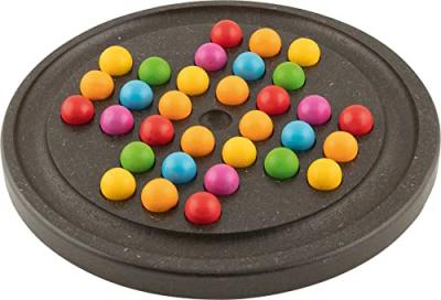 GOKI Solitaire: &Oslash; 20 cm, Holz, lasiert, 33 Kugeln, per St&uuml;ck