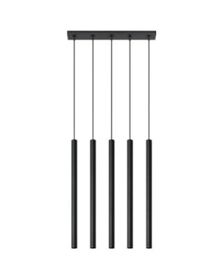 SOLLUX LIGHTING Suspension en acier noir Pastelo 5 - Sollux