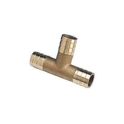 SOMATHERM Raccord cannel&eacute; T&eacute; &eacute;gal - Pour tuyau d'arrosage &Oslash;39mm - brut