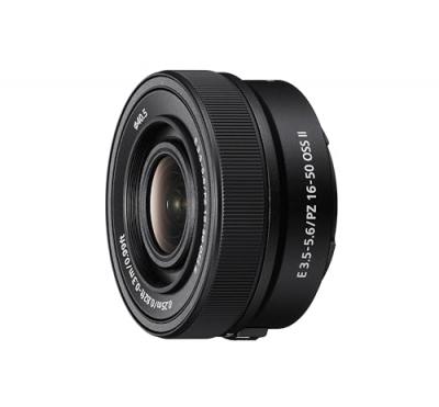 SONY Objectif zoom  E PZ 16-50mm f/3.5-5.6mm OSS II Noir pour Monture  E 