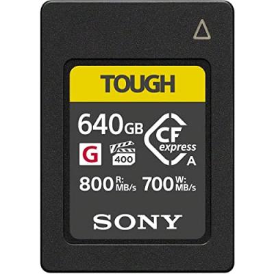 SONY  carte CFExpress Tough 640GB 800Mbps S&eacute;rie G Type A