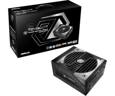 ASROCK  90-UXT130-TFEAAB Alimentation PC 1300 W ATX 80PLUS&reg; Titanium 