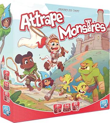 ASMODEE Jeu couleur et forme  Attrape Monstres