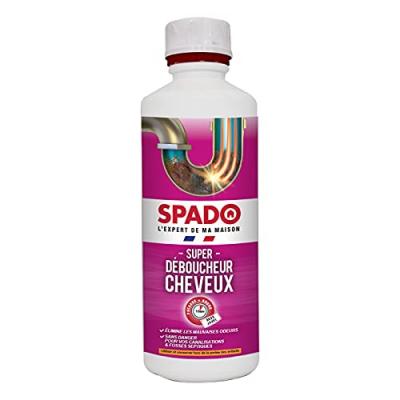 SPADO  D&eacute;boucheur Cheveux pour Canalisations - 500 ml