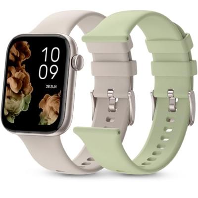 SPC  Smartee Duo 2 Reloj Smartwatch con Correa de Regalo Beige/verde