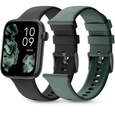 SPC  Smartee Duo 2 Reloj Smartwatch con Correa de Regalo Negro/Verde
