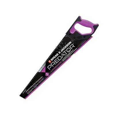 SPEAR & JACKSON Spear & Jackson B98LAMINATE Scie sp&eacute;ciale parquet, Violet, 500 mm