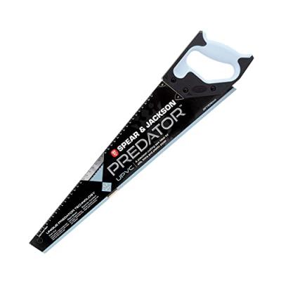 SPEAR & JACKSON Spear & Jackson B98UPVC Scie sp&eacute;ciale PVC, Gris, 500 mm