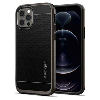 SPIGEN  Neo Hybrid Coque pour iPhone 12 et iPhone 12 Pro - Gunmetal