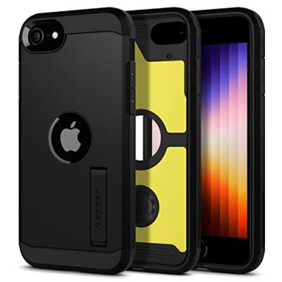 SPIGEN  Coque Tough Armor iPhone SE (2022 / 2020) - Noir