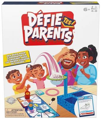 SPIN MASTER GAMES Defie tes parents - Jeu de soci&eacute;t&eacute; - Jeu de famille - d&egrave;s 6 ans