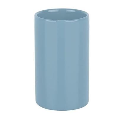 SPIRELLA  - Gobelet C&eacute;ramique tube Fog - Bleu